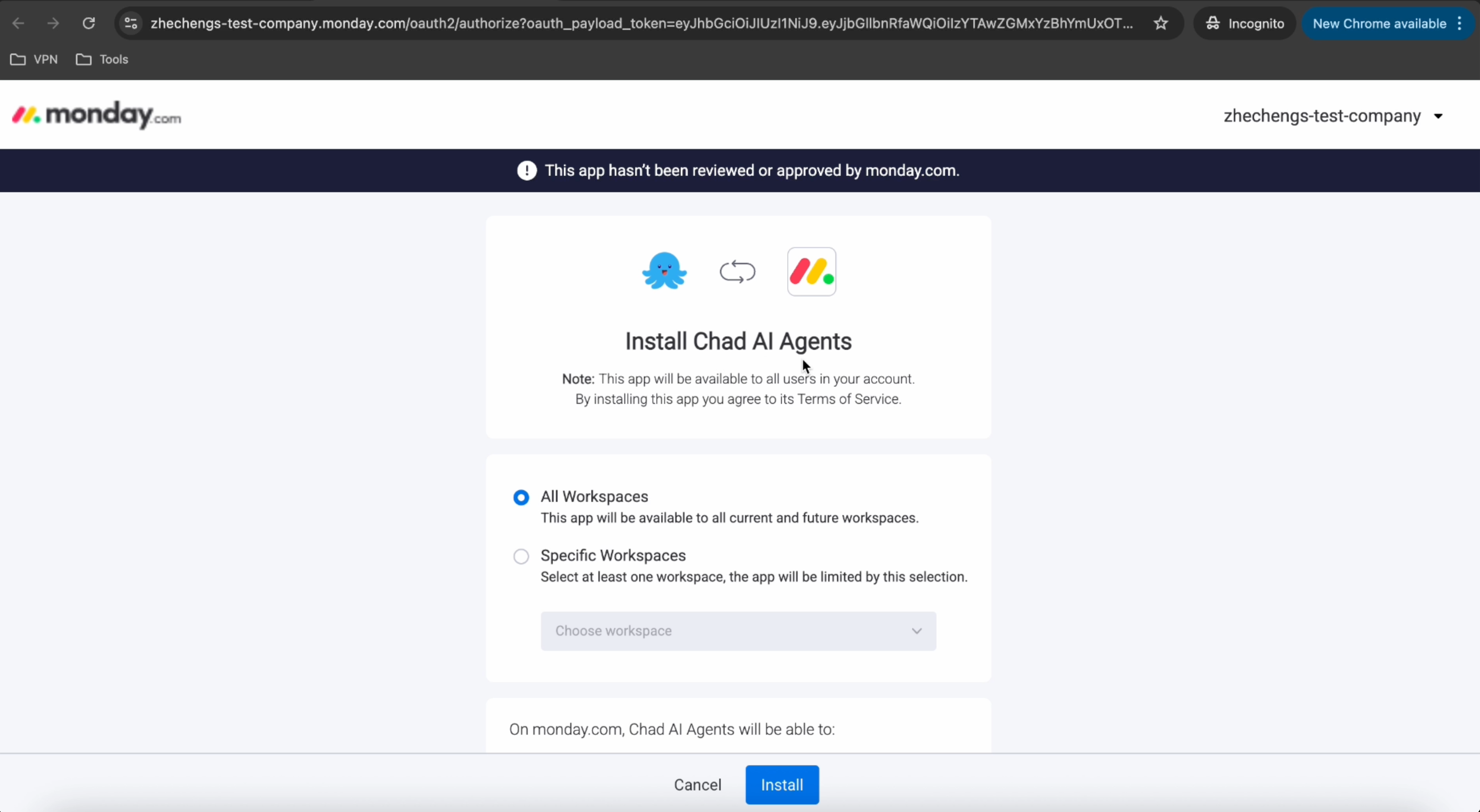 How to Connect Chad to Monday.com for Automatic Lead Sync — Chad